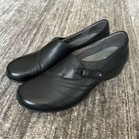 Dansko Franny Loafers, black, size 40 - Picture 1 of 6